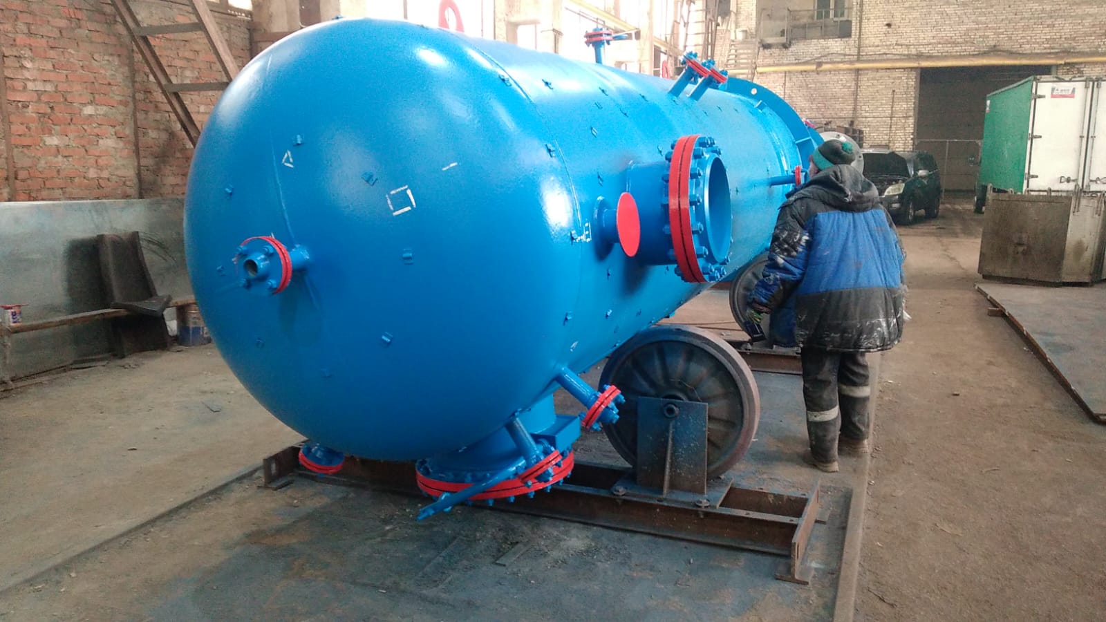 Выполнен заказ на производство фильтра сепаратора типа ФС компанией ООО "НПО "Спецнефтемаш"